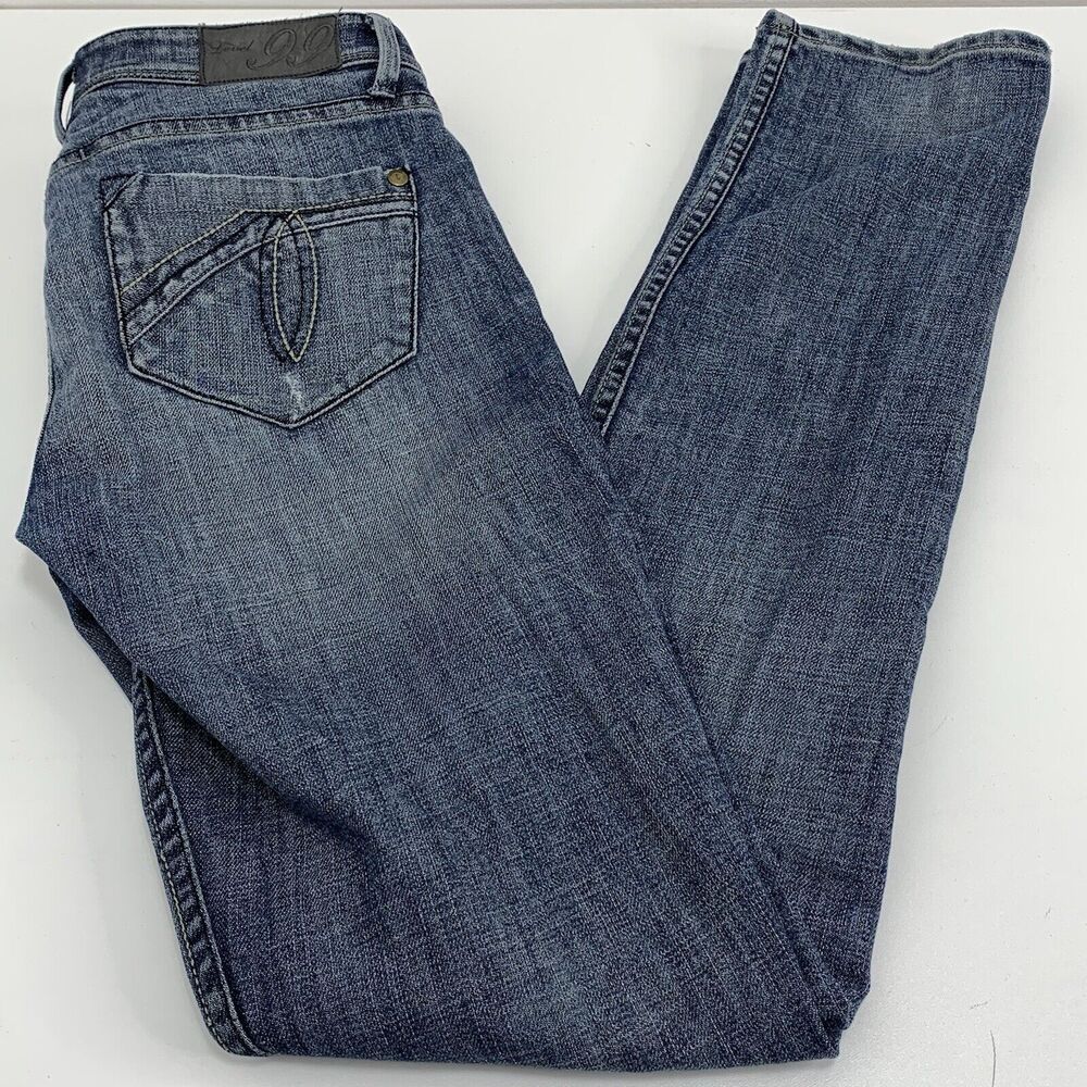 Anthropologie Level 99 skinny Jeans Size 26 / 33 Tall 5 pocket distressed